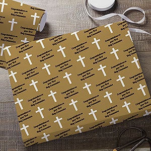 Icon Step  Repeat Personalized Communion Paper Roll - 30748
