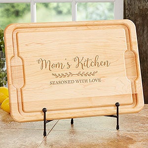 Recipe for a Special Mom Personalized Hardwood Cutting Board- 12x17 - 30754
