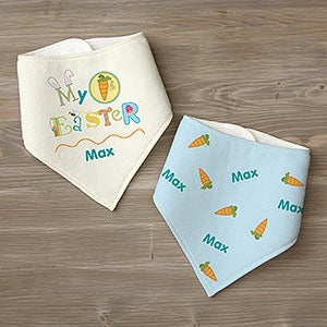 My First Easter Personalized Bandana Bibs- Set of 2 - 30778-BB