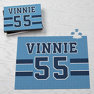 Sports Jersey Personalized Puzzle - 500 Pieces - 30847-500