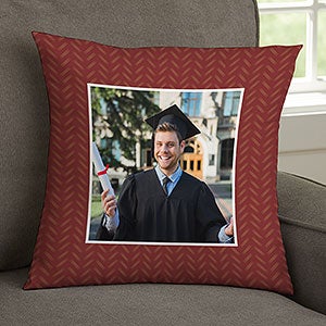 All About The Grad Personalized 14 Throw Pillow - 30914-S