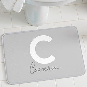 Simple and Sweet Personalized Foam Bath Mat - 30957