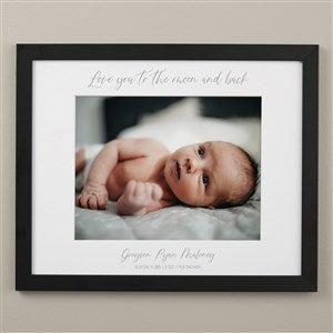 New Baby Personalized Matted Frame - 16x20 Horizontal - 31155H-16x20