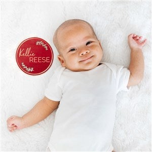 Baby Name Personalized Wood Sign - Red Poplar - 31183-R