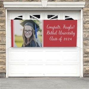 Write Your Own Personalized Photo Party Banner 30x72 - 31188-M