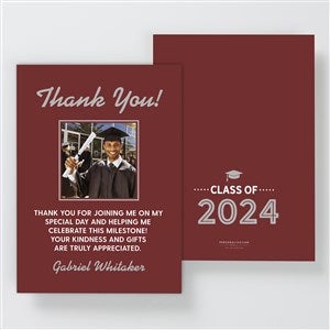 Graduating Class Of Personalized Thank You Cards - 31194