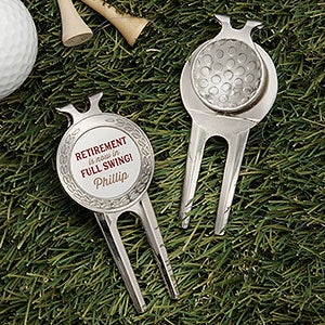 Retirement Quotes Personalized Divot Tool, Ball Marker  Clip - 31202