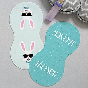 Build Your Own Boy Bunny Personalized Burp Cloths - Set of 2 - 31357-B