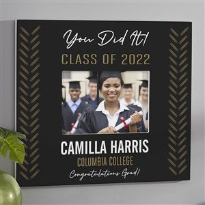 All About The Grad Personalized Photo Garden Flag