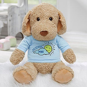 Get Well Personalized Plush Dog- Blue - 31630-B