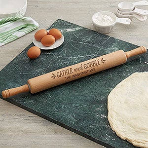 Gather  Gobble Personalized Rolling Pin - 31977