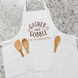 Gather  Gobble Personalized Apron - 31992-A