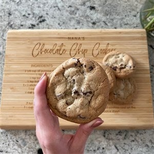 Favorite Family Recipe Personalized Bamboo Cutting Board - 10x14