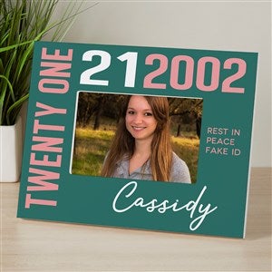 Timeless Birthday Personalized 4x6 Easel Back Frame- Horizontal - 32014-H