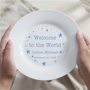 Twinkle Baby Boy Personalized Keepsake Plate - 32064-B