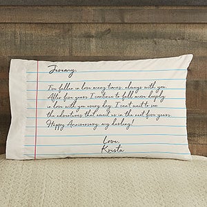 Love Letter Personalized 20quot; x 31quot; Pillowcase - 32105-F