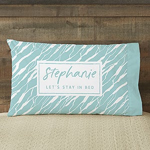 Hand Drawn Pattern Personalized 20quot; x 31quot; Pillowcase - 32109-F