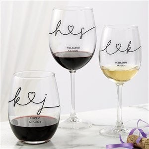 Birthday Wine Lover Personalized White Wine Glass