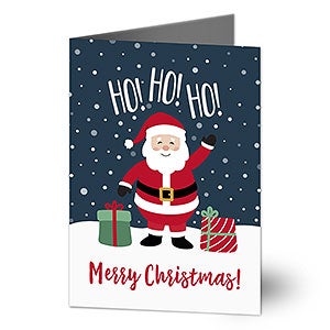 Santa Personalized Greeting Card - Signature - 32483