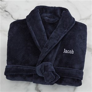 Personalized Navy Oversized Huggie Hoodie Blanket - Classic Comfort