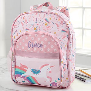 Unicorn Embroidered Classic Backpack - 32764