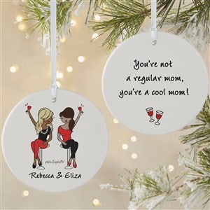 Mother  Daughter philoSophies Personalized Ornament - 2 Sided Matte - 32871-2L