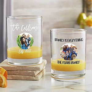 Photo Message Personalized 14 oz. Short Drinking Glass - 32923-S