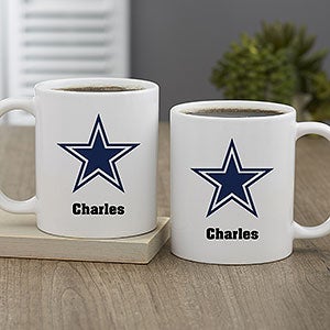 NFL Dallas Cowboys Personalized Coffee Mug 11oz White - 32942-S