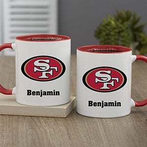 NFL San Francisco 49ers Personalized Coffee Mug 11oz Red - 32961-R