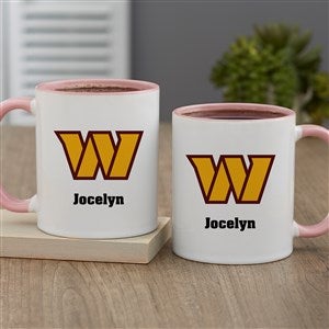 NFL Washington Football Team Personalized Coffee Mug 11oz Pink - 32965-P