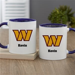 NFL Washington Football Team Personalized Coffee Mug 11oz Blue - 32965-BL