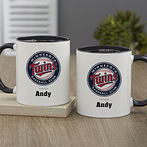MLB Minnesota Twins Personalized Coffee Mug 11oz. - Black - 32990-B