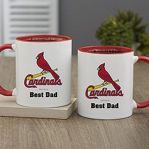 MLB St. Louis Cardinals Personalized Coffee Mug 11oz. - Red - 32999-R