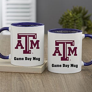 NCAA Texas AM Aggies Personalized Coffee Mug 11oz. - Blue - 33016-BL