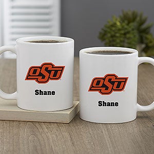 NCAA Oklahoma State Cowboys Personalized Coffee Mug 11oz White - 33022-S