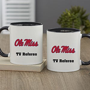 NCAA Ole Miss Rebels Personalized Coffee Mug 11oz Black - 33031-B