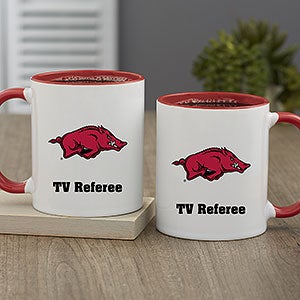 NCAA Arkansas Razorbacks Personalized Coffee Mug 11oz Red - 33051-R