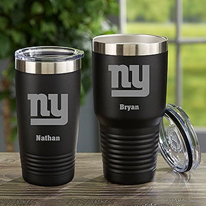 New York Giants Tumbler | NY Giants Tumbler | NFL Tumbler | Sports Team  Tumbler | Gifts for Him | Football Gifts | 20 oz Skinny Tumbler