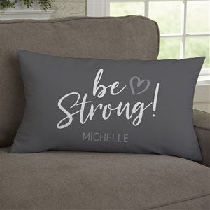 Words of Encouragement Personalized Lumbar Throw Pillow - 33354-LB