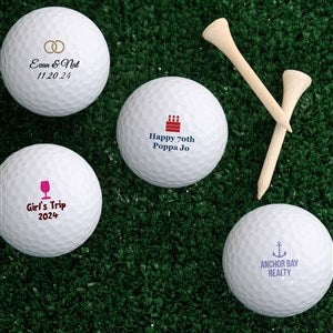 Choose Your Icon Personalized Golf Ball Set of 12 - Non Branded - 33361-B