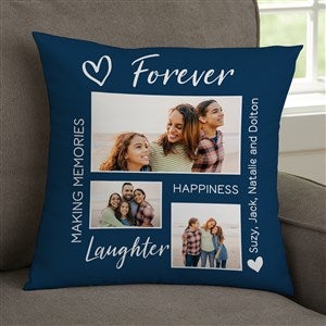 For Her Photo Collage Personalized 14x14 Throw Pillow - 33385-S