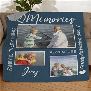 Photo Collage For Him Personalized Photo 18x18 Throw Pillow