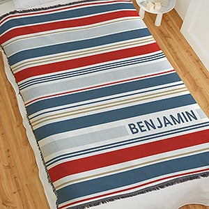 Mix  Match Personalized 56x60 Woven Throw - 33439-A