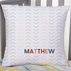 Mix  Match Personalized 18x18 Velvet Throw Pillow - 33443-LV