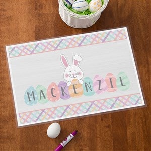 Happy Easter Eggs Personalized Laminated Placemat - 33552