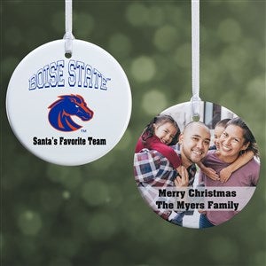NCAA Boise State Broncos Personalized Photo Ornament-2.85 Glossy - 2 Sided - 33658-2S