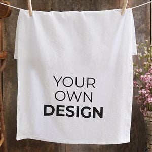 Design Your Own Personalized Flour Sack Towel - 33754