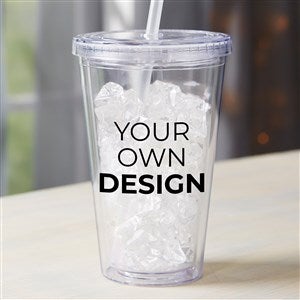 Design Your Own Personalized 17 oz. Insulated Acrylic Tumbler - 33755