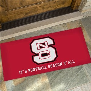 NCAA NC State Wolfpack Personalized Oversized Doormat - 24x48 - 33778-O