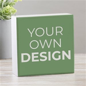 Design Your Own Personalized Shelf Block- Sage Green - 33908-SG